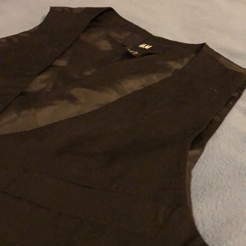 Black Slim Vest